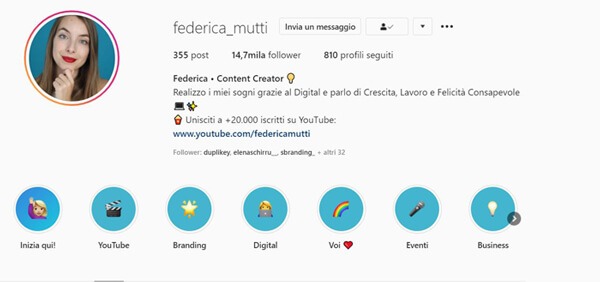 federica-mutti profili instagram da seguire per il digital marketing